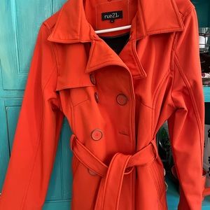 Orange Rue 21 Coat